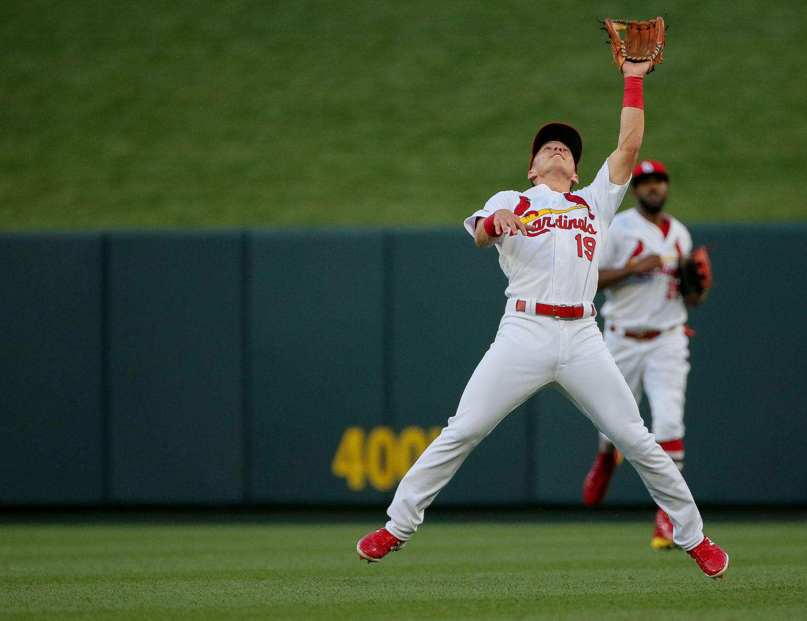 St. Louis Cardinals take on the Miami Marlins at Busch